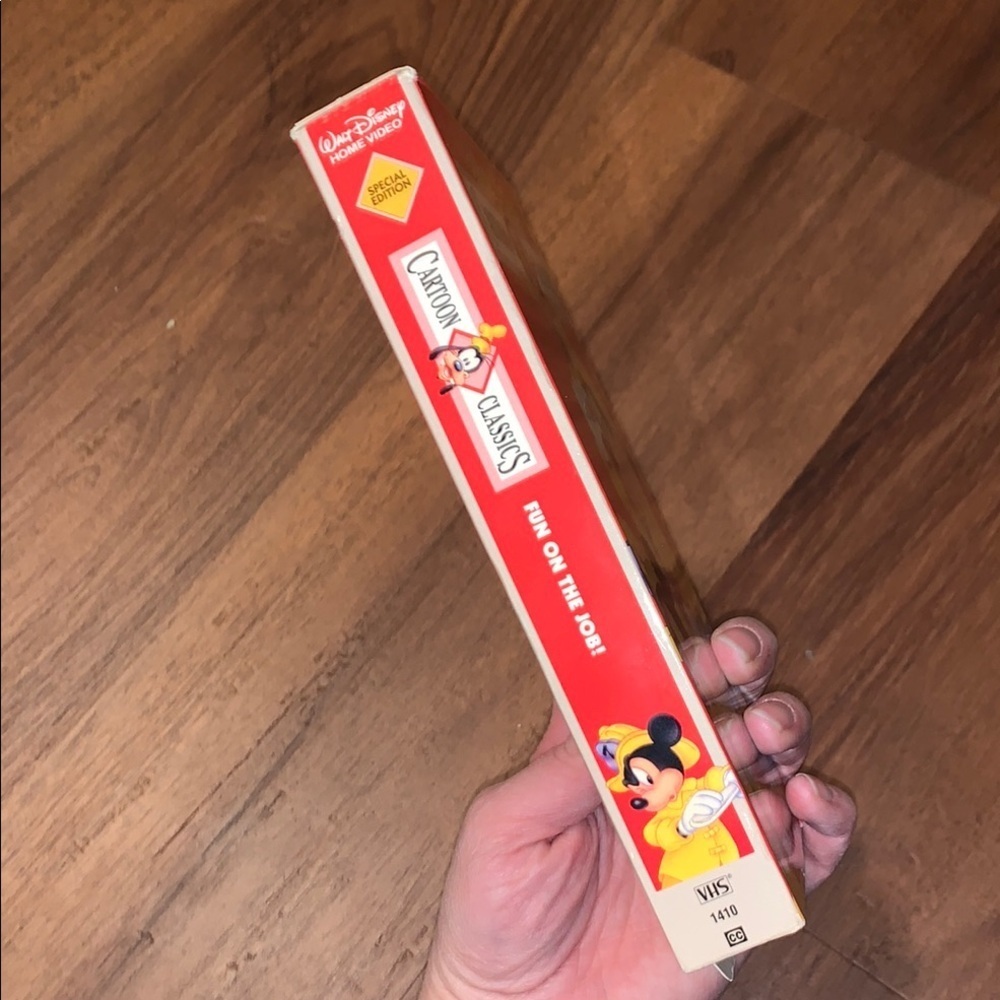 Walt Disney Cartoon Classics Special Edition VHS Fun On The Job - Picture 3 of 5